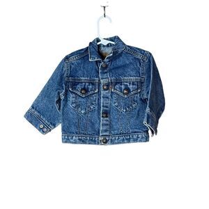 Vintage Little Levi’s Orange Tab Jean Jacket Size 2T